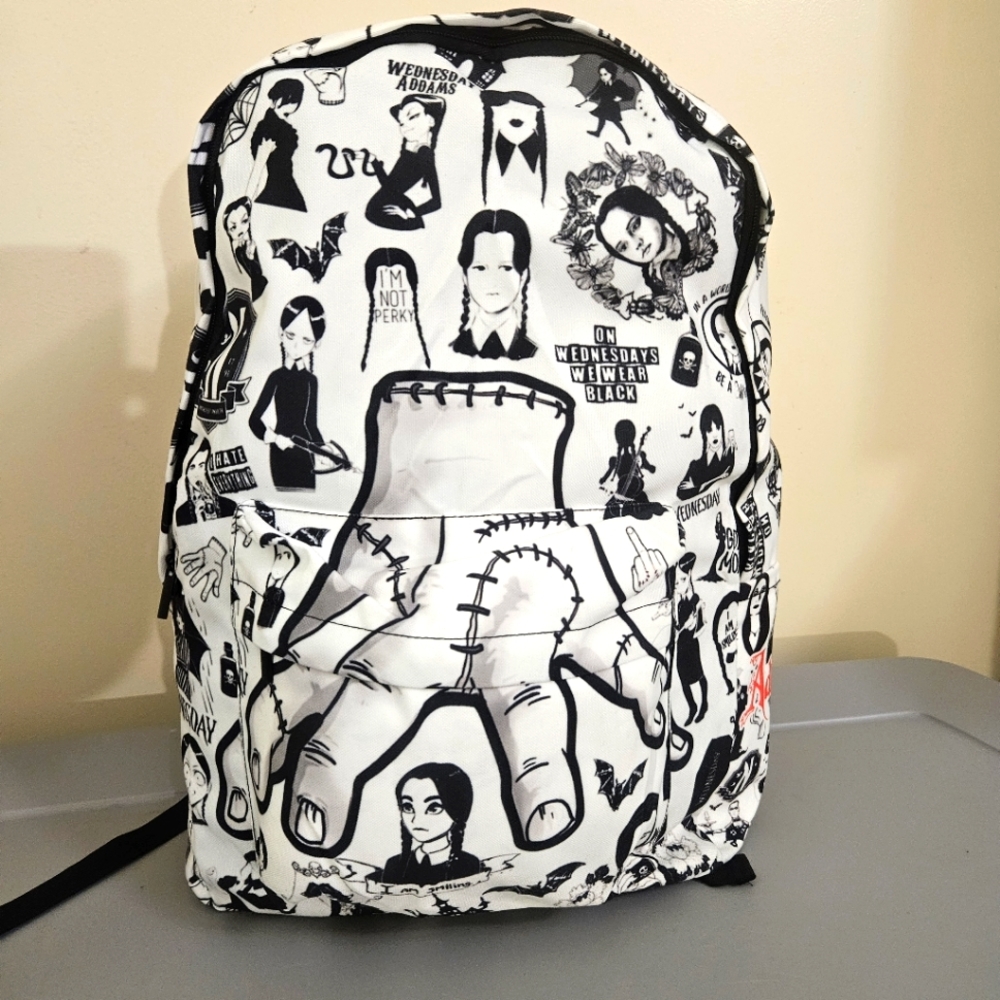 Thing Addams Fam. Backpack NWOT